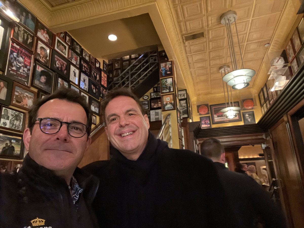 SalAbbinanti's tweet photo. Catching up with #oldfrends #USC #roommate @GibsonsSteak #Chicago https://t.co/WVrc5BcL3y