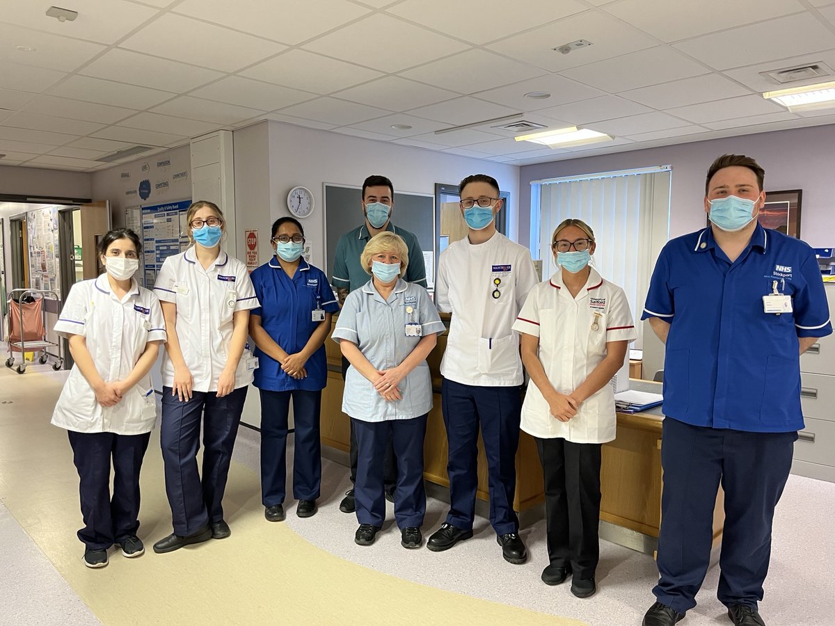 Stockport NHS FT on Twitter "Big congratulations to our Ward D5 team