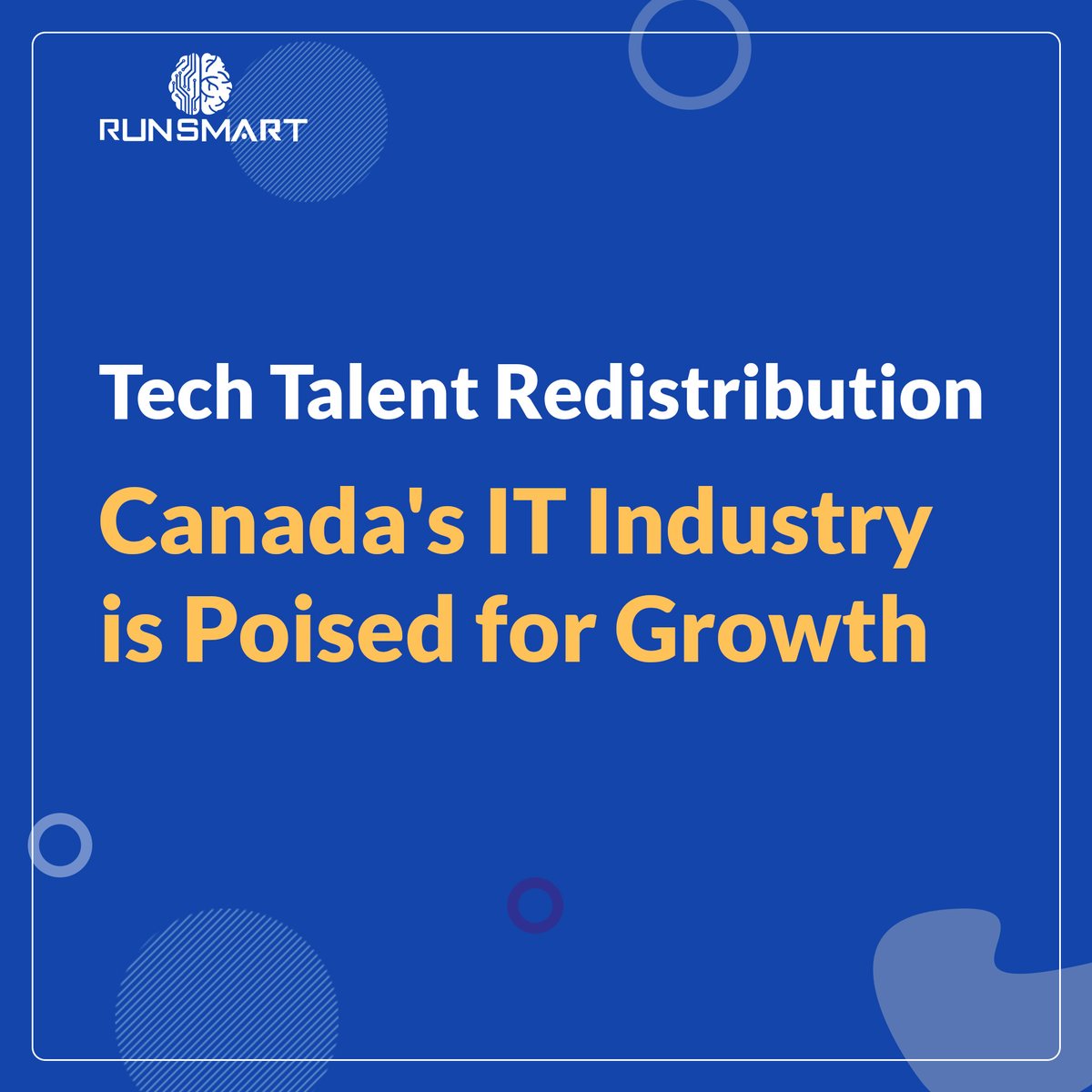 RunSmart_Inc's tweet image. Despite recent layoffs, the big picture for canadian tech  is positive.

The #Canadian economy added 150,000 #Jobs in Jan.

According to a survey by @roberthalf , 51% of Canadian companies plan to #hire  for permanent positions.

#Toronto #jobsearch