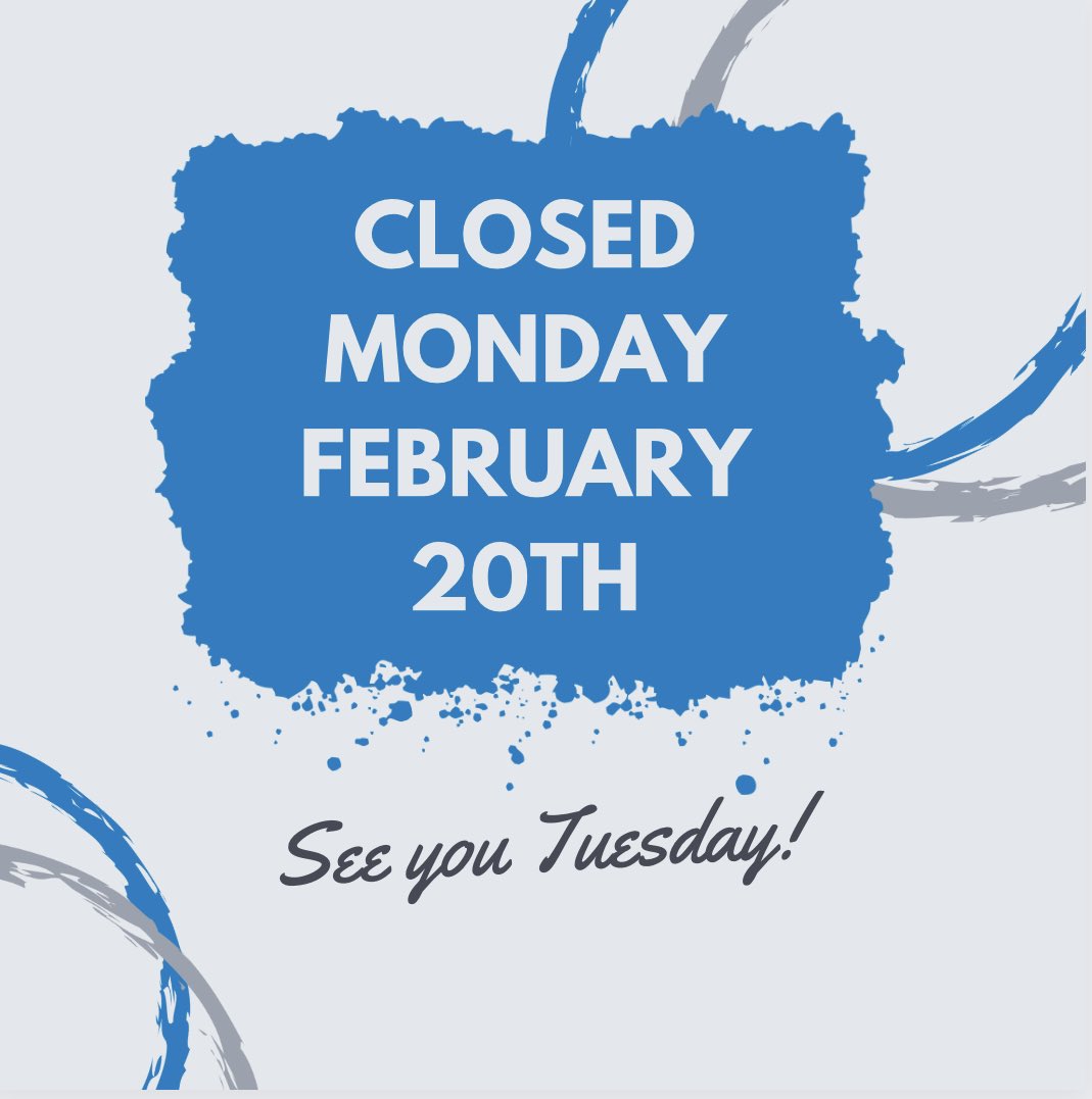 NC_CES's tweet photo. We’ll be closed on Monday February 20th and reopened on Tuesday! 

Visit our website to request an appointment! https://t.co/j7xOI5WzM5