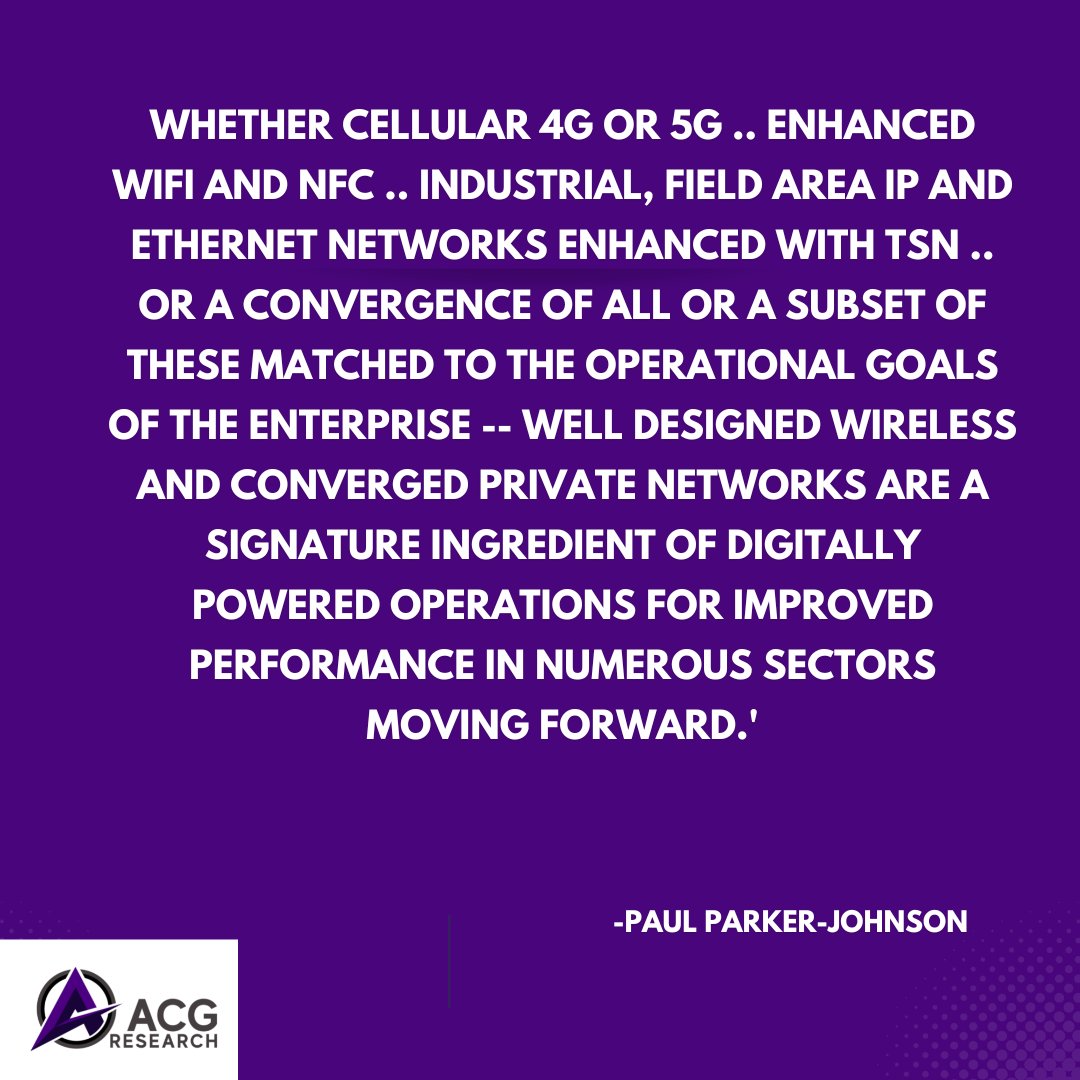 andrestostado1's tweet photo. @pj4cloud 
@acg_r 

#5G #Wifi6 #PrivateWireless #ActiveAnalytics #ContinuousOptimization #IndustrialIoT  #ACGResearch https://t.co/EKC70r67z7