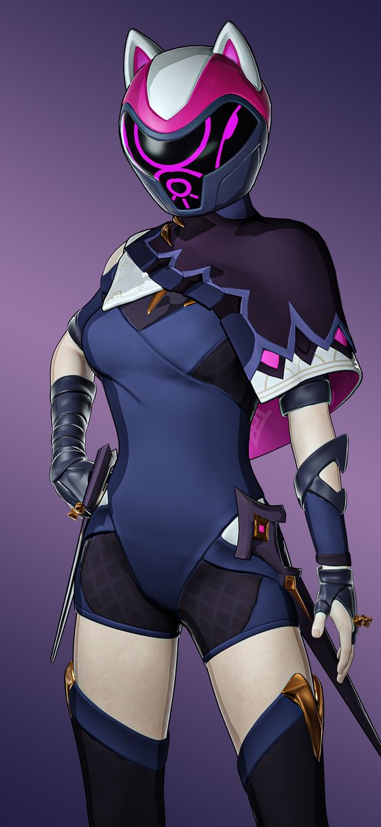 aNocturnalOne's tweet photo. Just some random renders from the past &amp; present.

Skarlet model by @xzCrystal3D 
Fortnite models by @x_RedEyes https://t.co/aEqUKeq5Pn