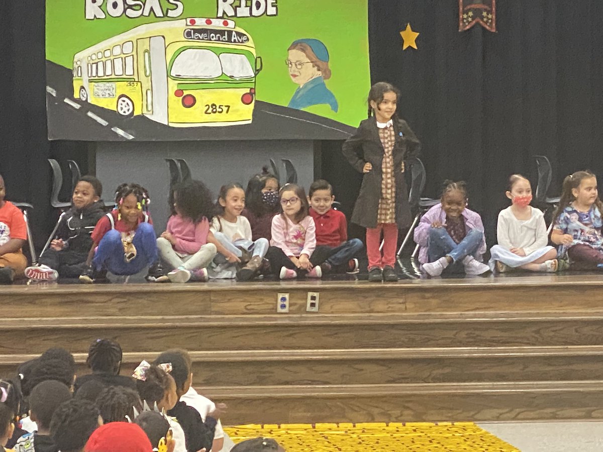 BelNafegar's tweet photo. Sanchez Elementary celebrates Black History Month! https://t.co/0JnCy2yXUX