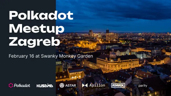 AstarNetwork's tweet photo. 🤝 Join us at 630pm CET at the Swanky 🐵 Monkey Garden in Zagreb with @Polkadot friends with @paritytech, @AstarNetwork, @RmrkApp, and @Apillon! Come shows us your ✨ Swanky, and we will see you soon! We are starting soon. 👋

https://t.co/4UlKZyCcQb https://t.co/XHLrvCQIJc