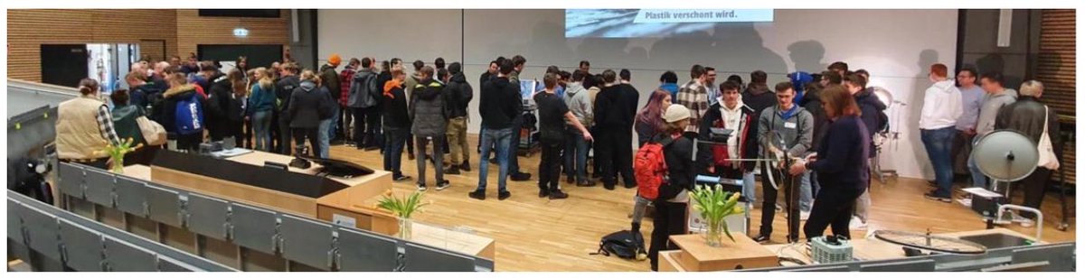 Great success of our Hochschulinformationstag 2023!More than 80 high school students attended their first physics lecture and had great fun with hands-on experiments ⚡️🤲. Hope to see some of you in class 👨‍🏫next fall.