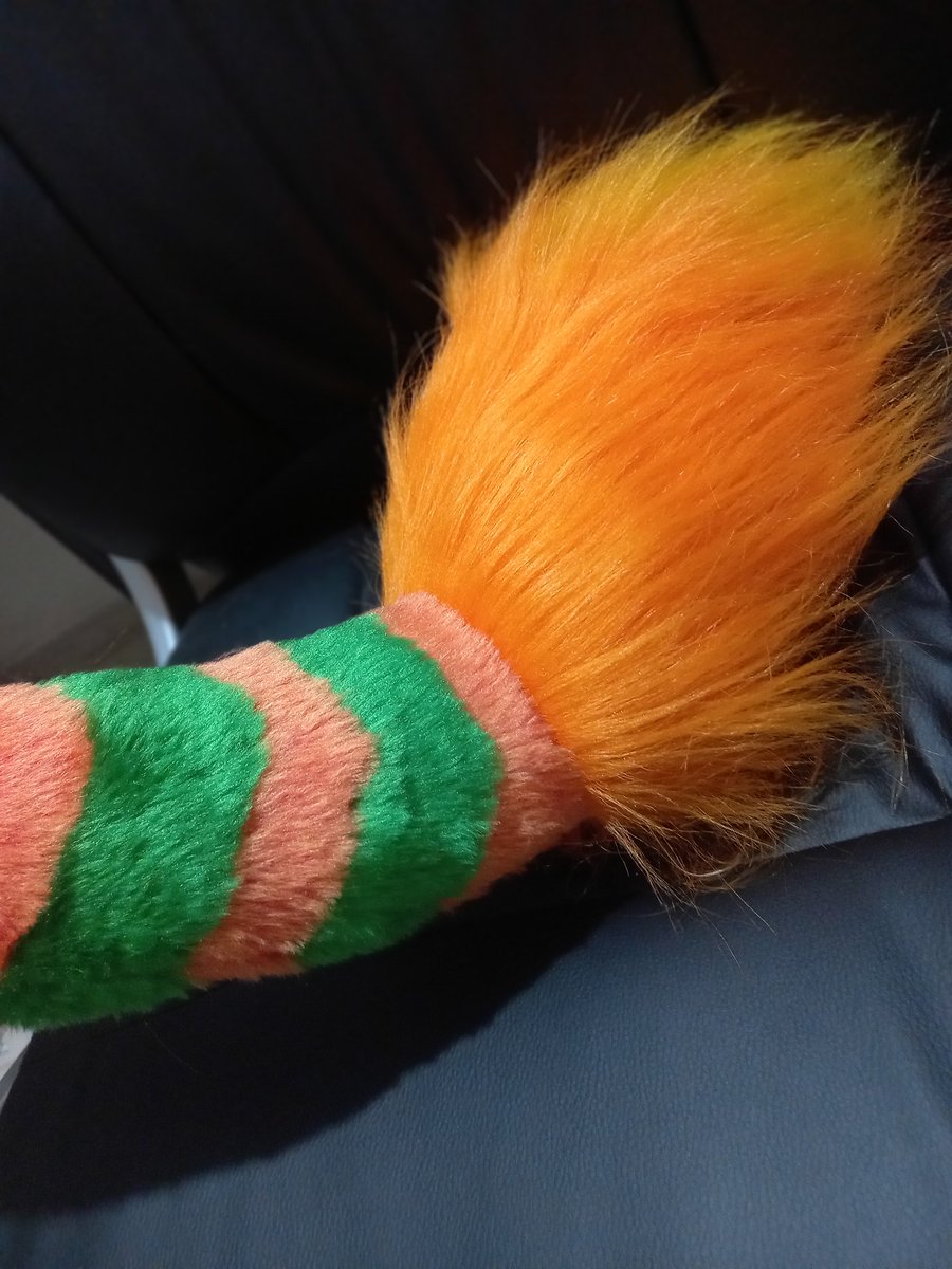 ChainaSilverfox's tweet image. Tail~ 🦁🐾