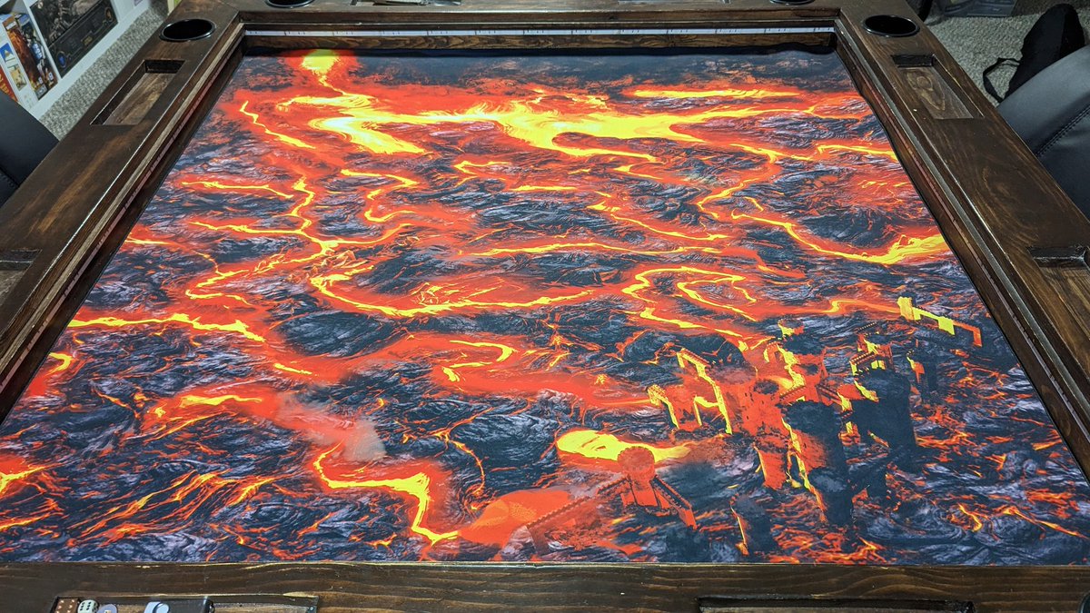 Game mats from gametoppersllc.com always fit like a glove! <a href="/GameToppersLLC/">Game Toppers - Late pledge now and save!</a>