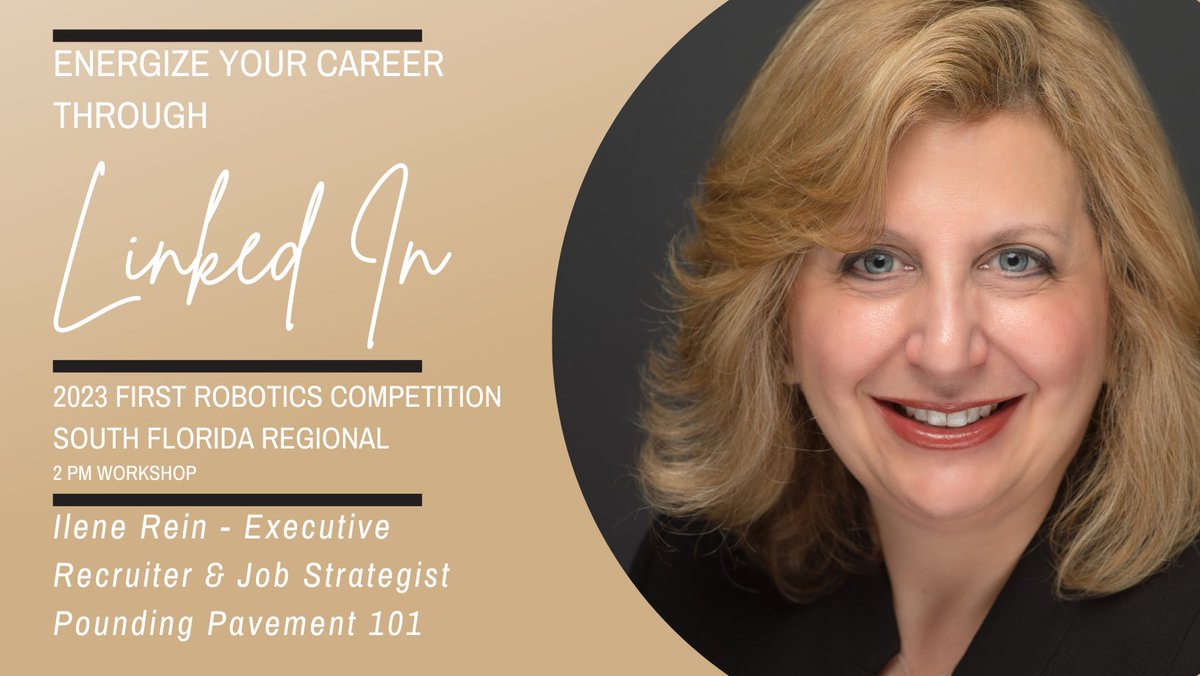 South Florida FRC (@southfloridafrc) on Twitter photo Fantastic group of speakers listed for <a href="/SouthFloridaFRC/">South Florida FRC</a>. March 2-4. Thanks Ilene from <a href="/PoundPave101/">Ilene Rein - Pounding Pavement 101</a> for sharing your wisdom with our <a href="/FRCTeams/">FIRST Robotics Competition</a> teams! Fantastic group of speakers listed for <a href="/SouthFloridaFRC/">South Florida FRC</a>. March 2-4. Thanks Ilene from <a href="/PoundPave101/">Ilene Rein - Pounding Pavement 101</a> for sharing your wisdom with our <a href="/FRCTeams/">FIRST Robotics Competition</a> teams!