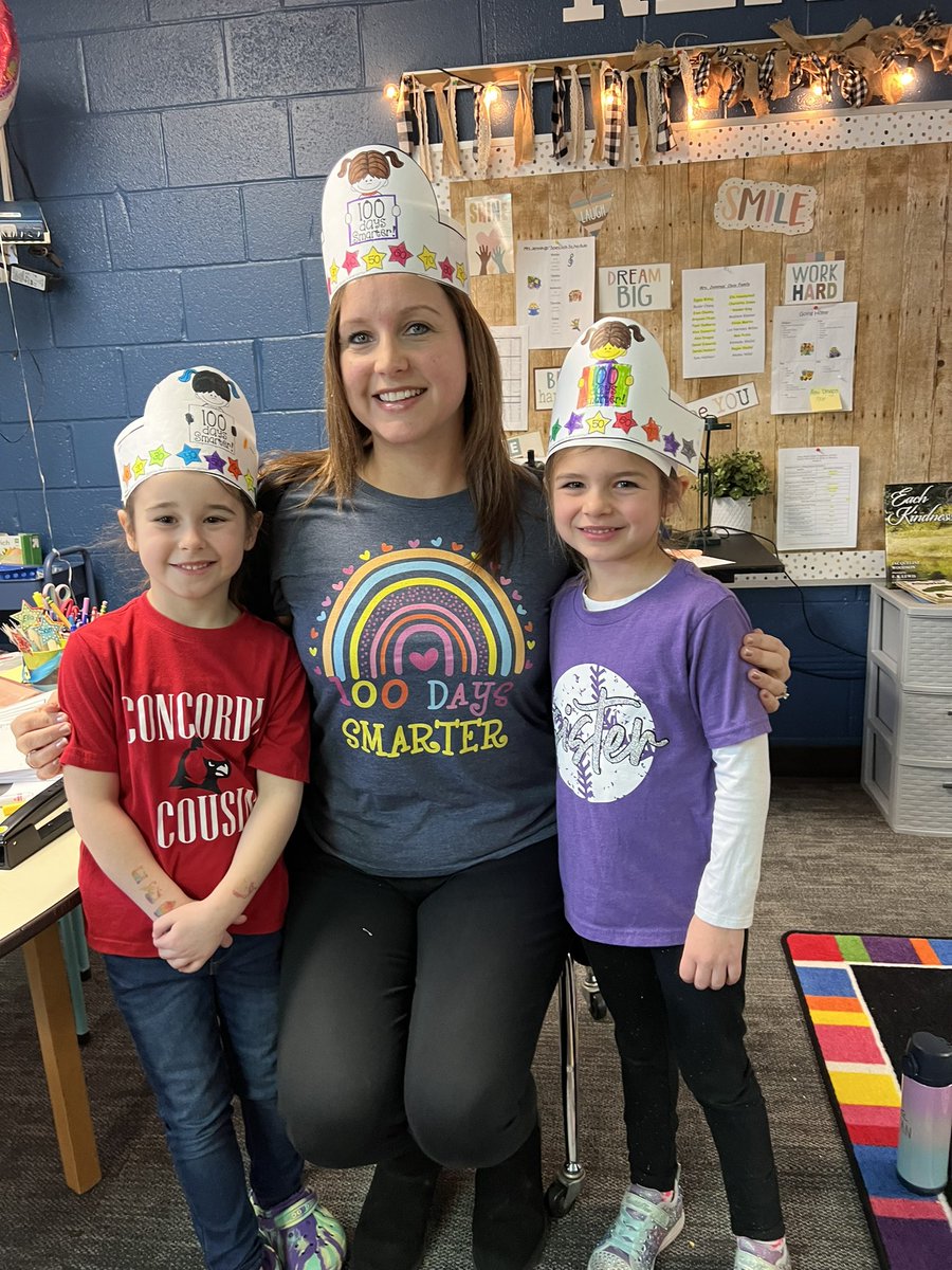 LJenningsKinder's tweet photo. Celebrating “100 Days Smarter” with Zero the Hero, crowns, crafts, and games! @ThinkMBE @rochcommschools https://t.co/zRyXbXIoZi