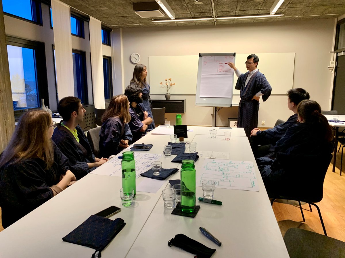 Group workshop in the beautiful <a href="/YasuragiSweden/">Yasuragi</a> In the theme of the national innovation day we made several out-of-the-box discussions with great team spirit to set plans for the future.