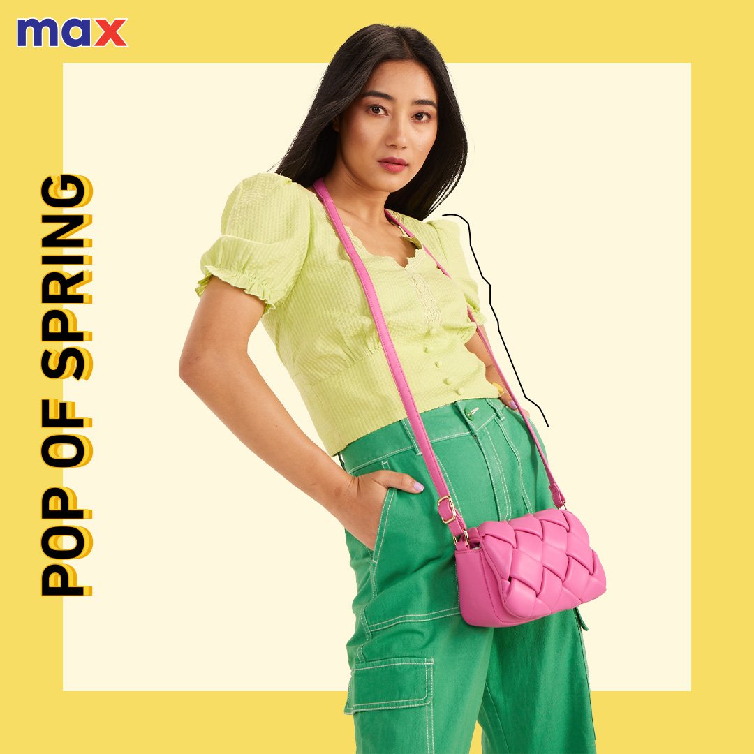 maxfashionindia's tweet photo. Pop into style! Shop spring styles under 999 by visiting the link https://t.co/ZjdJdnv54g or your nearest Max Fashion store today!
#MaxIsInYou #MaxFashion #WomenWear #WesternWear #Fashion #SpringFashion #SprimgCollection https://t.co/ogT4xWCLtn