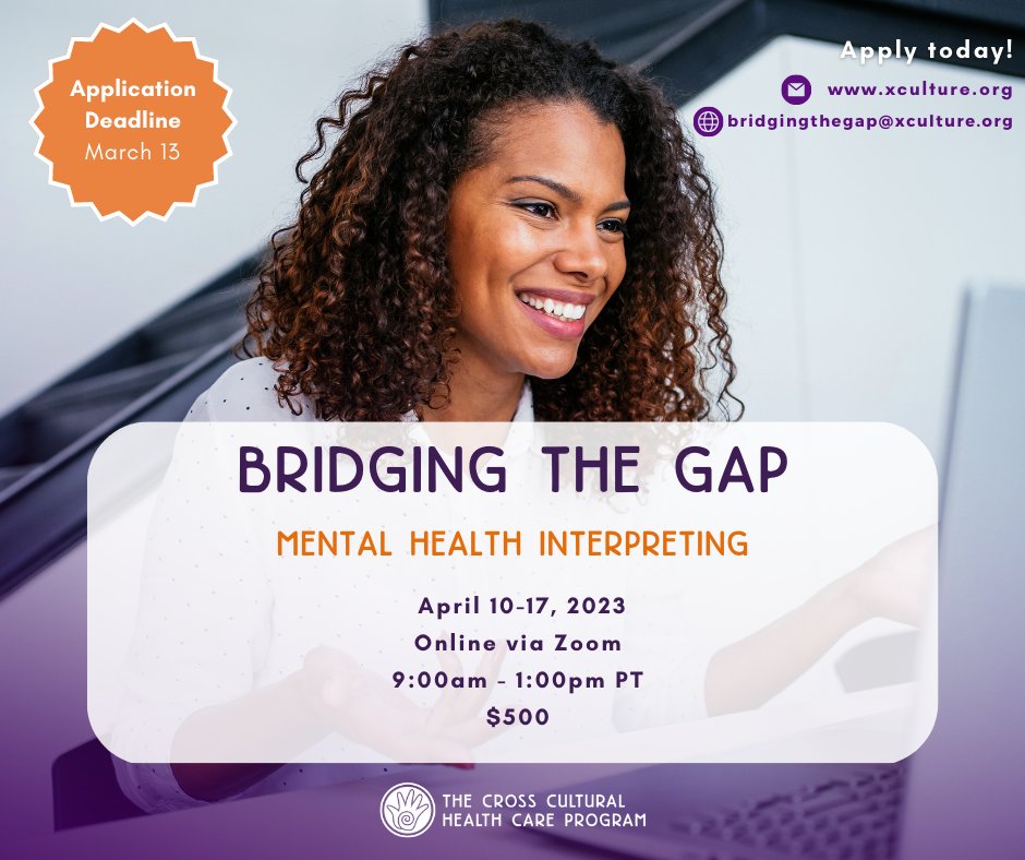 Cross Cultural Health Care Program (CCHCP) tweet media