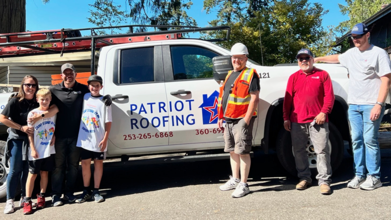 In the fall, Patriot Roofing in Pierce County helped coordinate materials, time, and resources from companies in the building materials trades that helped Camp Stand By Me get two new roofs. 🧡

Thank you, Patriot Roofing, for your leadership! 🫶👏

#CampStandByMe