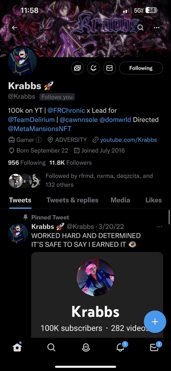 Yourqzz's tweet photo. @Krabbs Done ✅ https://t.co/XZUhv2TJs9