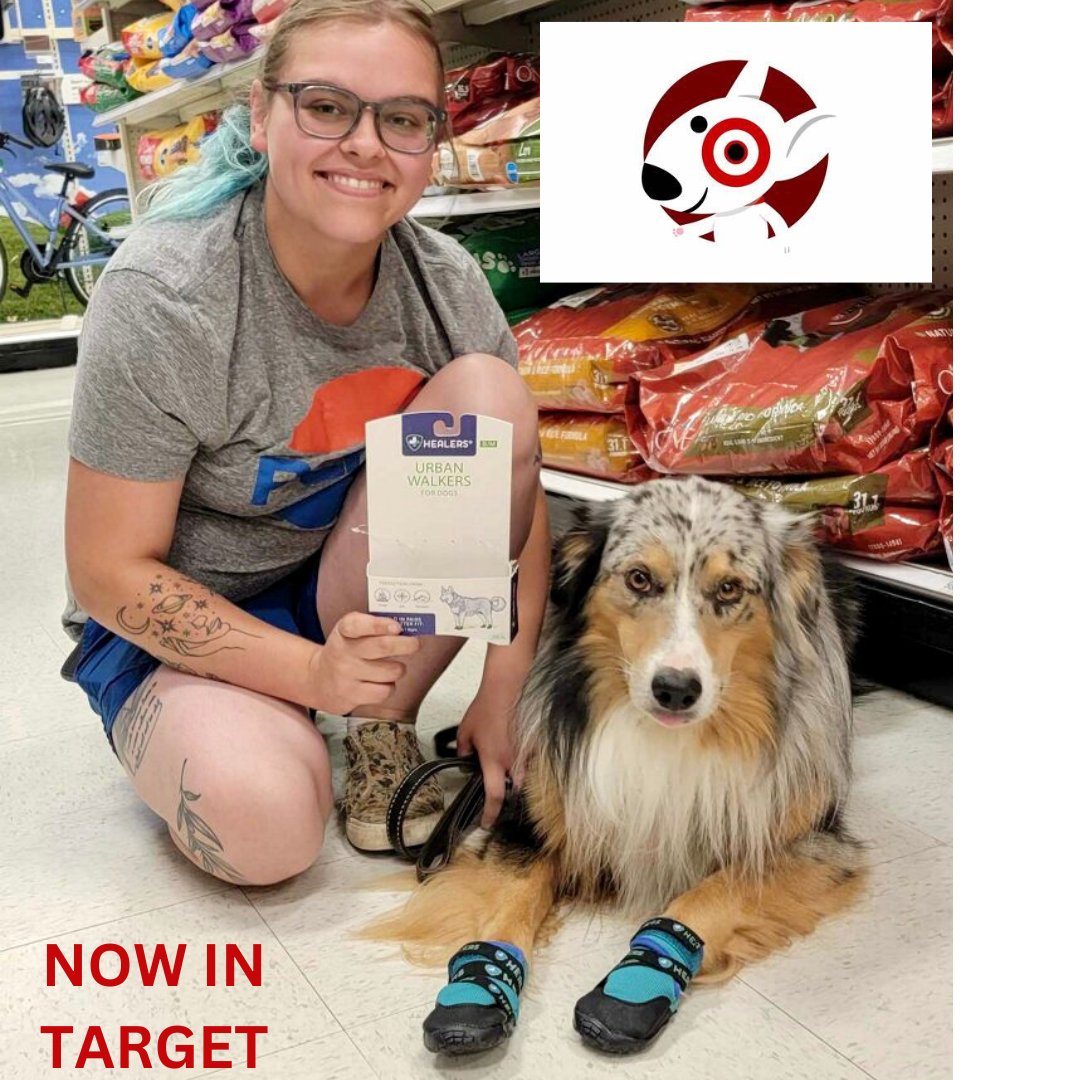 Shopping with your best friend can be so fun and satisfying! Just ask handsome Rowan 😍 Find Healers Urban Walkers in Target Stores nationwide 🐾
#healerspetcare #target #shoptarget #targetfinds #targetdoesitagain #targetrun #urbanwalkers #dogboots #therapydog #bestfriend