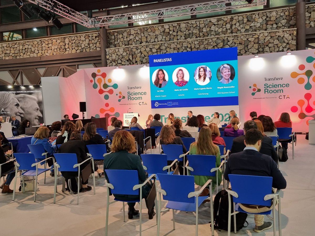 ForoTransfiere's tweet photo. ✅️ Mesa redonda "El reto de la brecha de género en los sectores #STEAM: impulsando políticas innovadoras" en el espacio #ScienceRoom de #Transfiere2023.
🗣 Con @EITFood, @ArtecheGroup, @Atlantic_Copper, @ColorSensing e @iesebschool.
➡️ @CTAndalucia https://t.co/66eqBeREiP