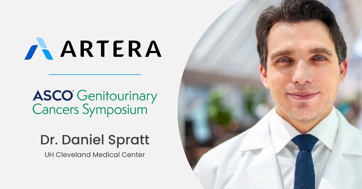 #ArteraAI is at #GU23! Don't miss today's presentation with @DrSpratticus, as he shares results from six phase III randomized trials and how the use of MMAI prognostic biomarkers may improve the ability to assess risk in patients with #prostatecancer.⚕️ #ASCOGU