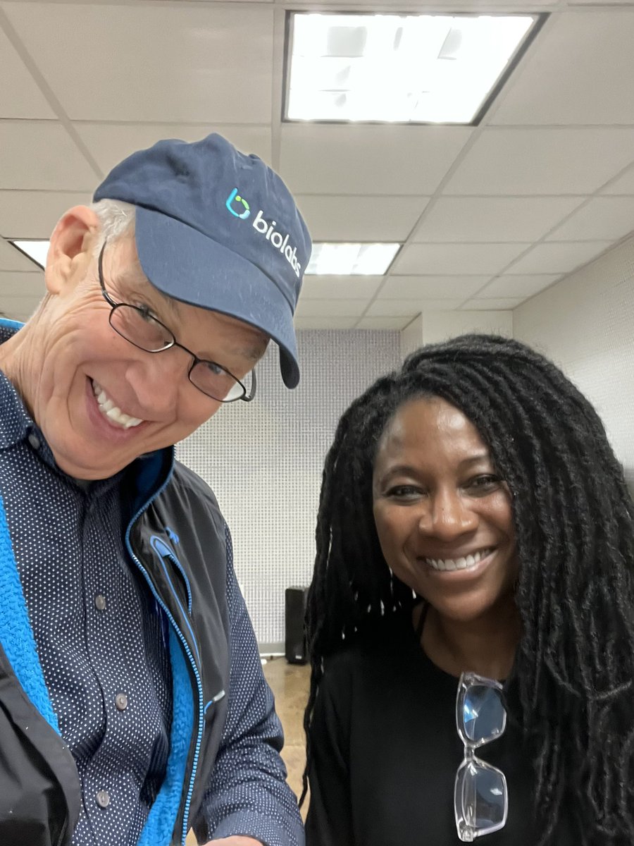 Nothing better than a 70° spring (winter?) day <a href="/BioLabsNY/">Biolabs@NYULangone</a> with Glennis and the team!