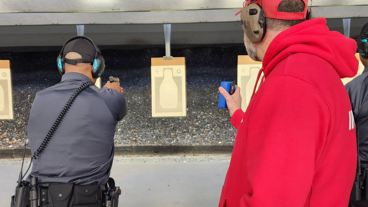 CCSOVA's tweet image. The 37th Basic Academy has begun their Firearms training. This week and next week, the recruits will be trained and tested on basic fundamentals of firearms and firearms safety. #basicacademy #sheriff #recruits