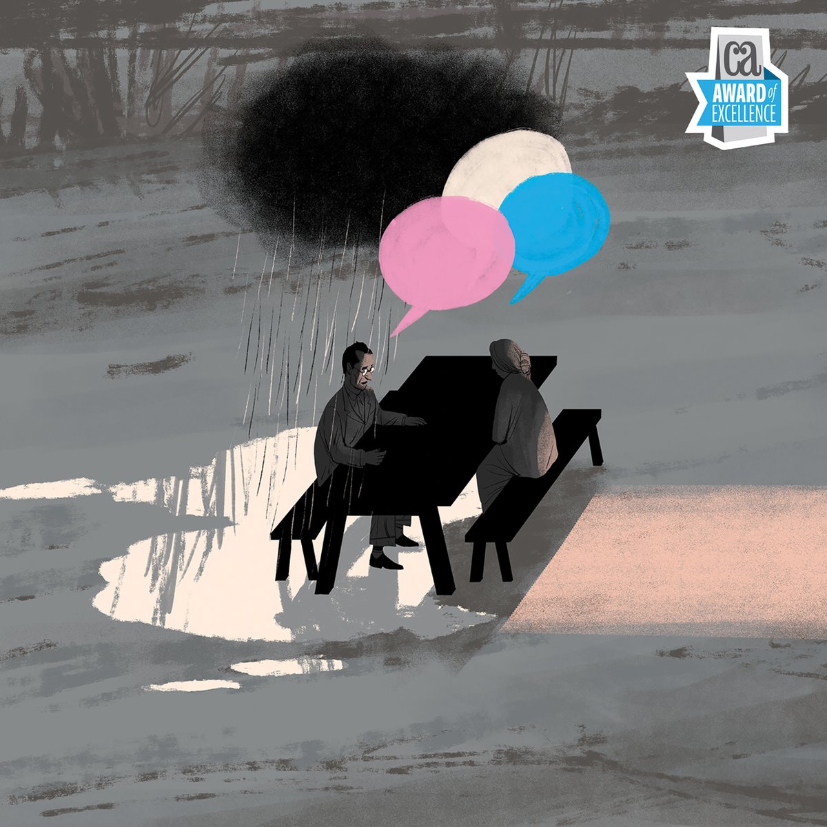 paulyblow's tweet photo. Pleased to announce that two of my favourite projects from last year have been selected as winners for the @CommArts  64th Illustration Annual. Out of 3,819 entries, only 138 were accepted.
Many thanks to the jury, the AD’s Maggie Murphy and Ilse Font and my agent @Handsome_Frank https://t.co/AfKxO06FHc
