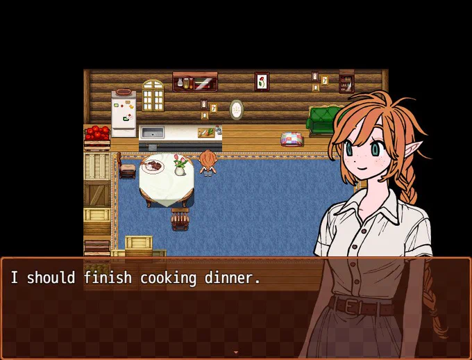 Had the pleasure to work on an official RPGmaker DLC and it finally came out today!!!(link and more info below) 