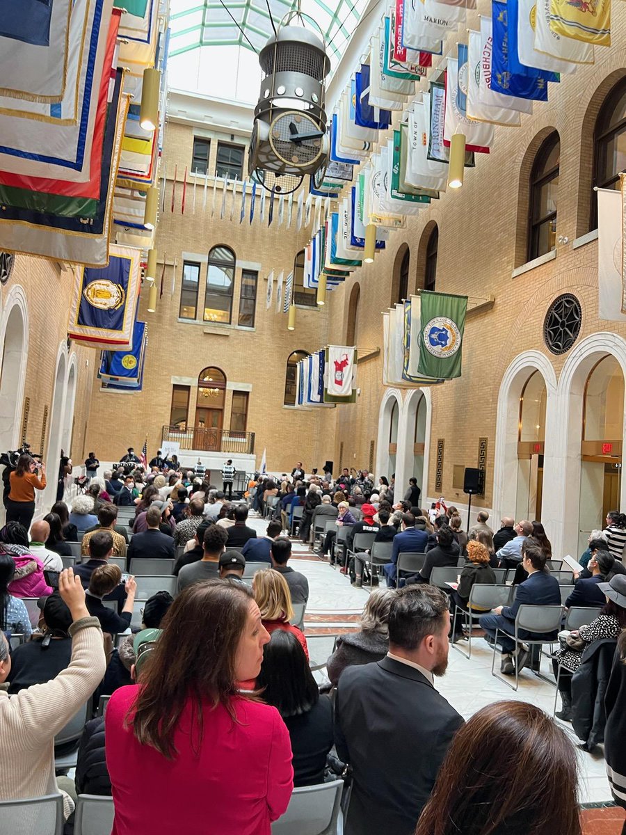 Yesterday, @masscultural celebrated the historic $50m investment in the creative/cultural sector! MCC awarded over $51m to 4,000 individuals & 1,200+ organizations via the Cultural Sector Pandemic Recovery Grant Program #mapoli #powerofculture