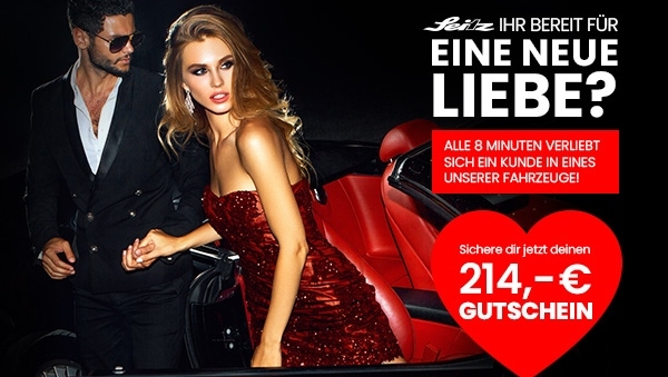 Seitz Ihr bereit für eine neue Liebe? ❤

Alle 8 Minuten verliebt sich ein Kunde in eines unserer Fahrzeuge. Gehöre auch Du dazu! 💌

autohaus-seitz.de/valentinstag