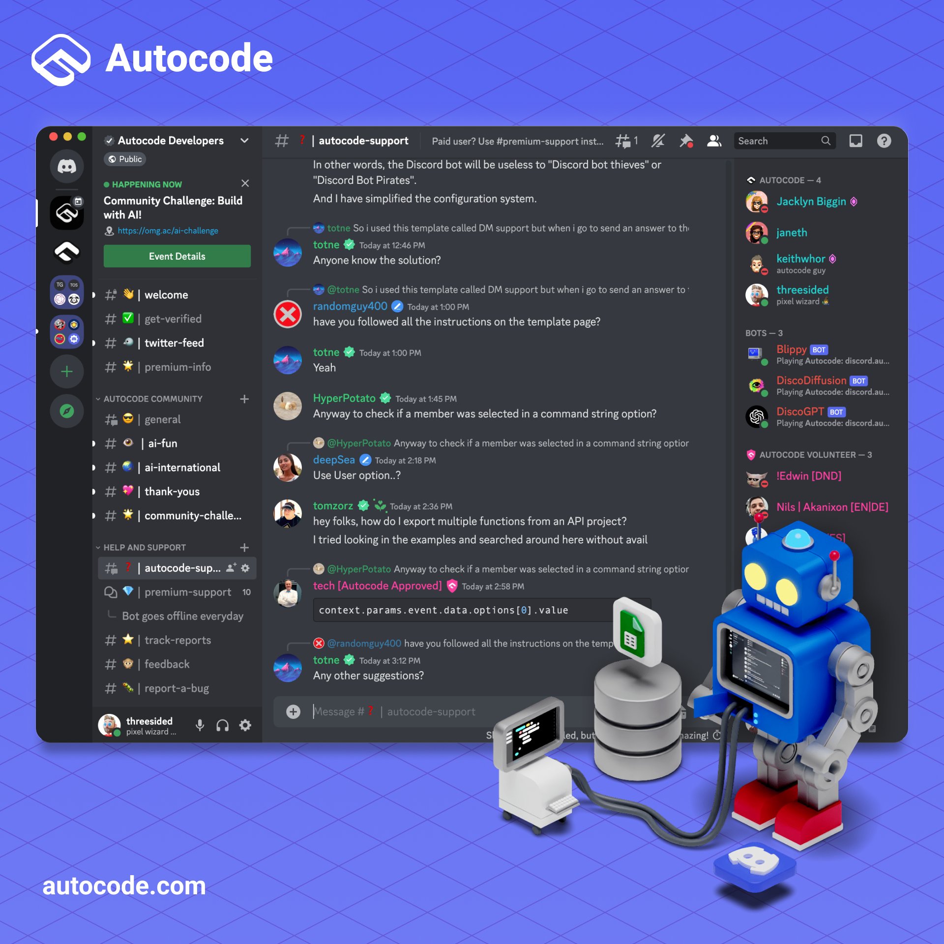 Build a Discord Bot in 6 Minutes With Node.js and Autocode - DEV