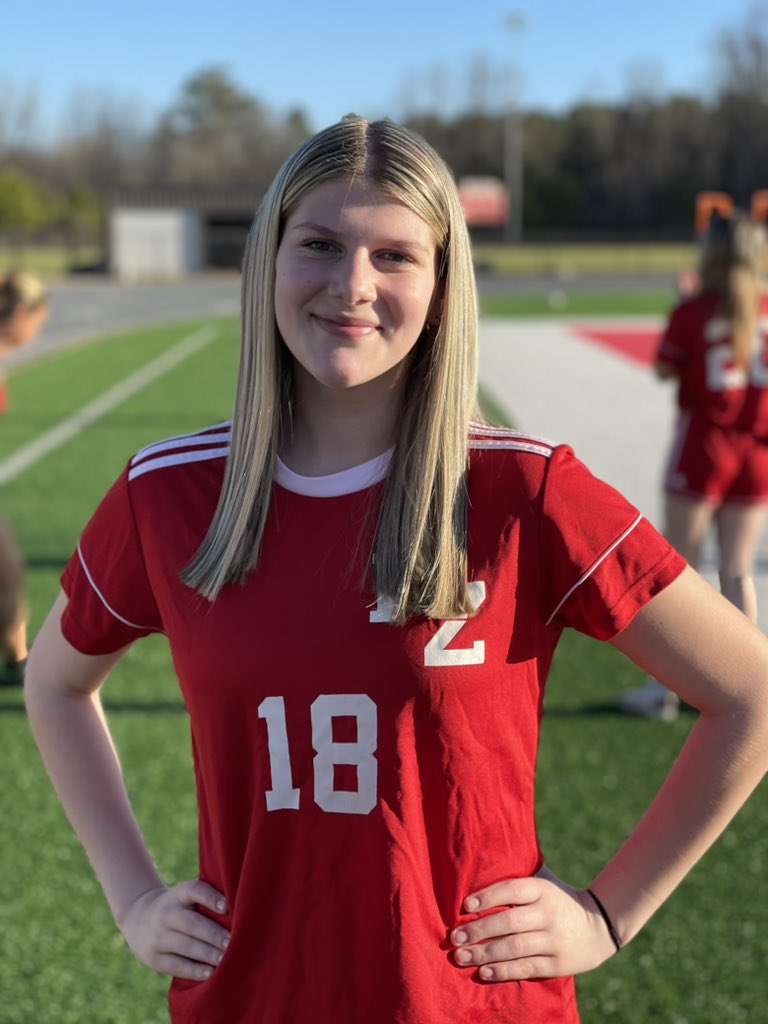 Player of the day is junior Jenni bade