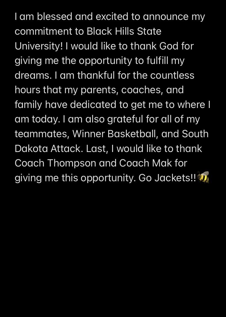 COMMITTED🟢🟡 <a href="/CoachThompsonBH/">Ryan Thompson</a> <a href="/MakalebM/">Mak</a> <a href="/BHSUMBB/">Black Hills State MBB</a>