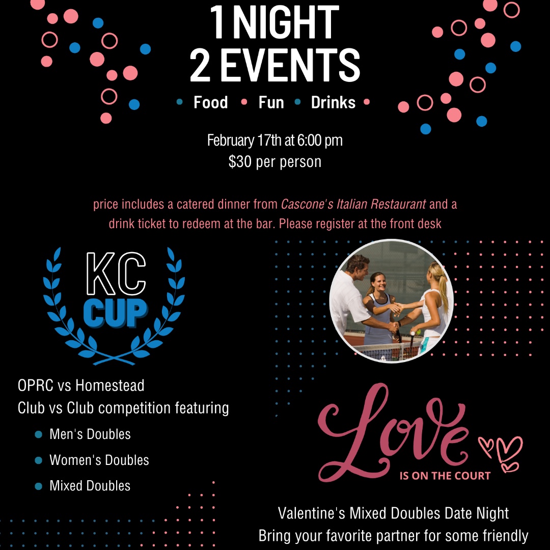 OPRC_KCUT's tweet image. Attention!
Two important announcements:
#1 Today is the last day to sign up for the KC CUP and Valentine's Day event this Friday. 
#2The previously scheduled Mizzou vs USD match has been cancelled due to weather concerns.