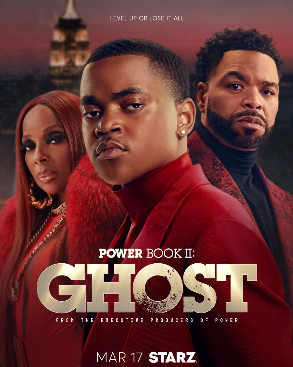 We on a new level. #PowerGhost returns Friday 3/17 on @Starz.