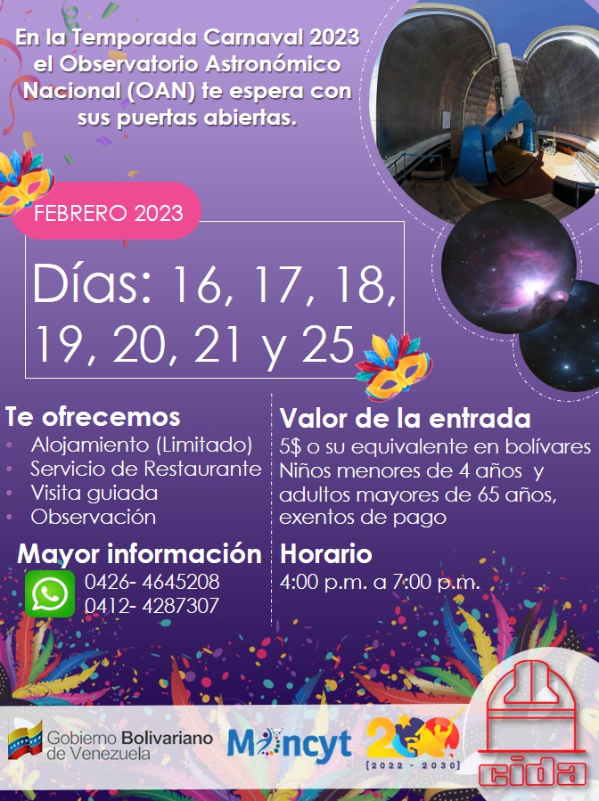 Centro de Investigaciones de Astronomía (CIDA) on Twitter