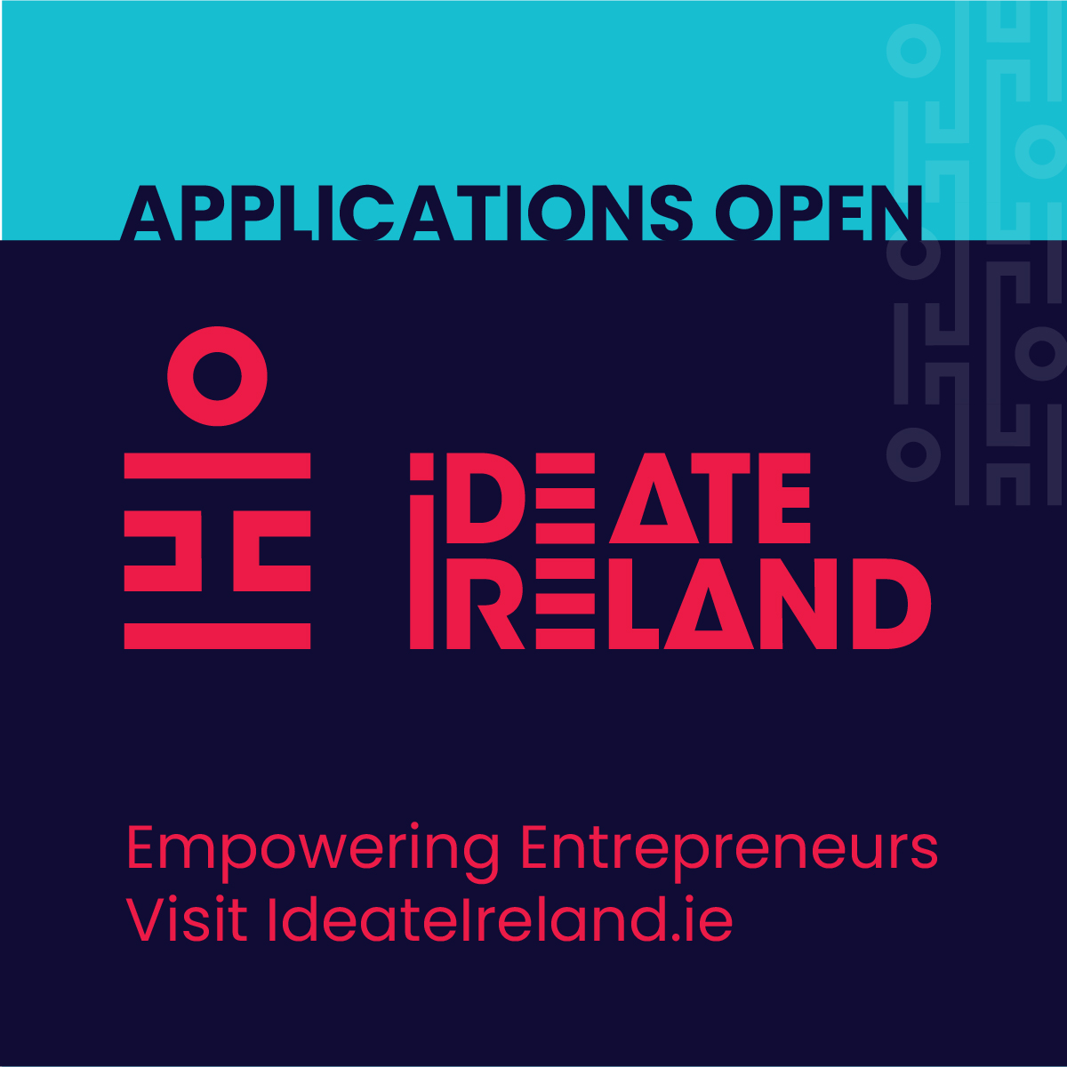 ideate_ireland's tweet photo. 1/2 Applications are now open for IDEATE 2023. We’re looking forward to uncovering and empowering Ireland’s next generation of entrepreneurs, helping to turn their brilliant ideas into thriving international businesses.

#Startups #IDEATEIreland #IDEATE https://t.co/KCqk278u4v