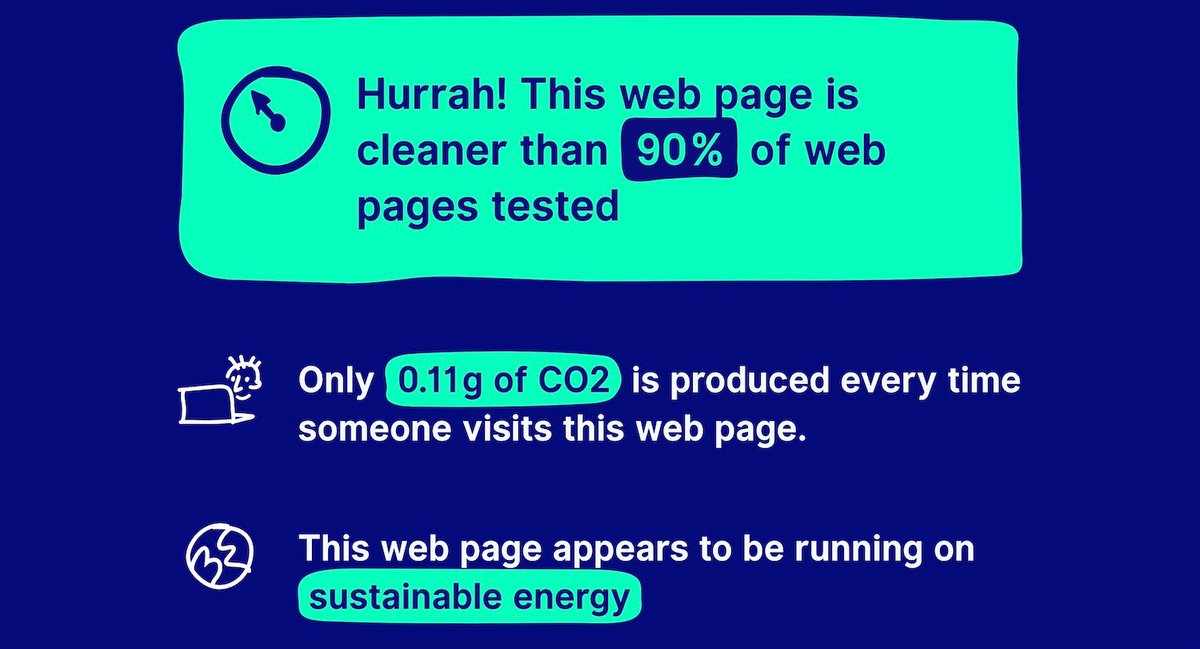 philippxroth's tweet image. The internet emits as much CO2 as Germany annually, and it&apos;s time we take responsibility for its environmental impact. At @headstarterz , we&apos;re doing our part with sustainable web design. Check out our latest project: websitecarbon.com/website/wirz-a… #sustainablewebdesign #climateaction