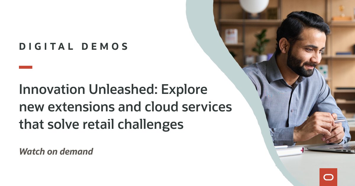 ShellBlichfeldt's tweet image. 🚨ICYMI: Grab a cup of coffee and catch the .@OracleRetail Zoom Zone sessions on demand. Explore innovative #cloud technologies, tips on balancing innovation and best practices, and more! social.ora.cl/60183osLq