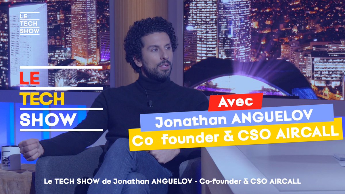 Le Nouveau #TechShow est arrivé !
Notre invité : Jonathan Anguelov, cofondateur d'AIRCALL, startup emblématique de La French Tech, figure historique du #Next40 
Découvrez cet échange ponctué de jeux et de défis et les chroniques de vos experts favoris
bit.ly/TechShowAircal…