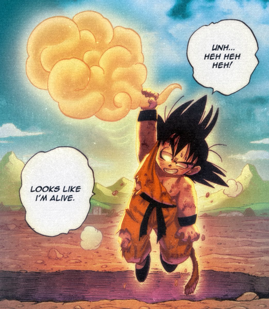 greenisagoodboy's tweet photo. looks like #goku is alive.
had some fun coloring this #dragonball #manga panel
Original ink by Akira Toriyama
#ColoringPage #ComicArt #digitalcolor @cliostudiopaint https://t.co/k1mrvw0jxG
