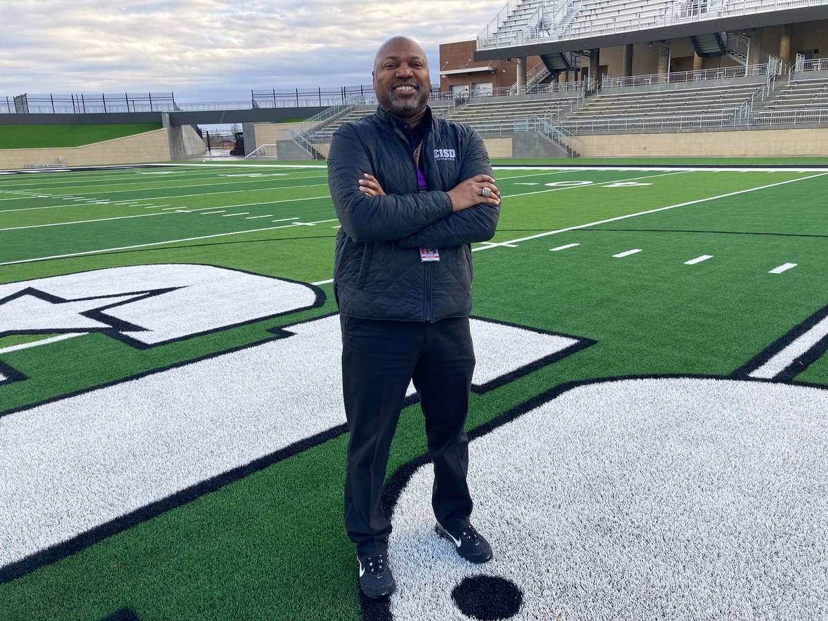 CrowleyISD's tweet image. As we celebrate #BlackHistoryMonth, we’re excited to spotlight just a few of our amazing Crowley ISD family members. Greg Williams is in his first year working in the district as Crowley ISD’s athletic facilities coordinator. Read: bit.ly/3k6P86z #CrowleyPrideUnified