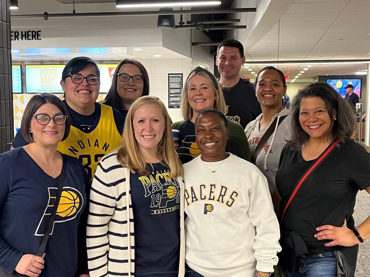 schoolpsychPB's tweet photo. @EES_MSDPIKE at @Pacers game last night! @PikeSchools https://t.co/oFCO89n7Ug