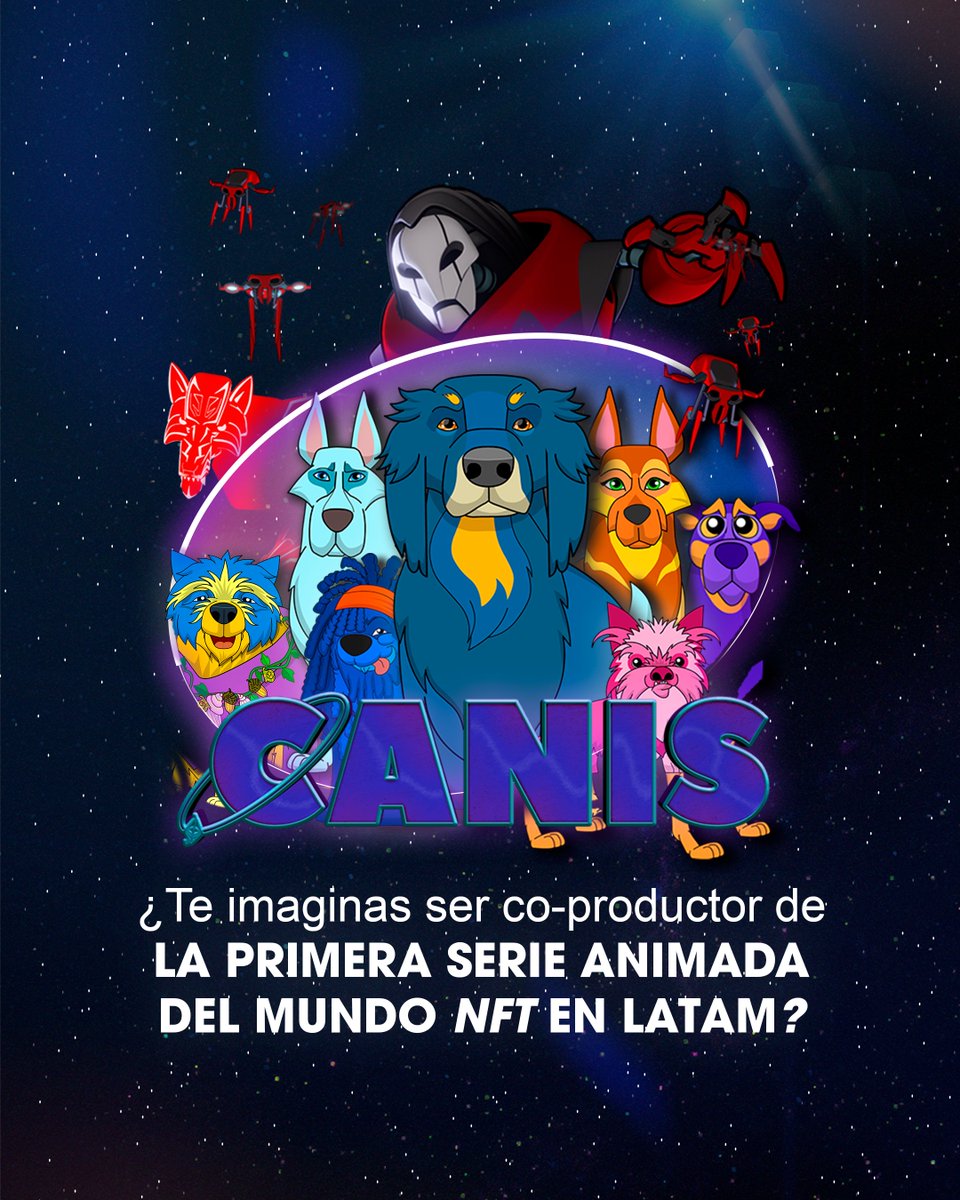 CanisNFTok's tweet photo. Nuevo nivel desbloqueado 🔓
Recibe y comparte tokens para mirar Canis. Toma las riendas de la historia y haz la tuya propia.
Mira el hilo completo para saber más😉

#NFTs  #cryptoart #LATAM https://t.co/3mNpjvs84X