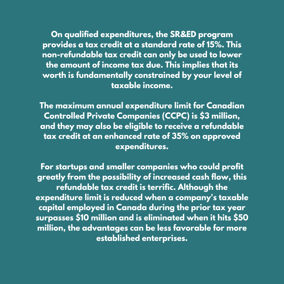 get_sred's tweet photo. Do you want to learn more? For additional information about SR&ED activities and incentives, contact us for a free consultation.
#future #innovation #technology #startup #software #crypto #blockchain #twitter #programing #retail #tax #getsred #Canada #Vancouver #grants https://t.co/WU6FaZP7GA