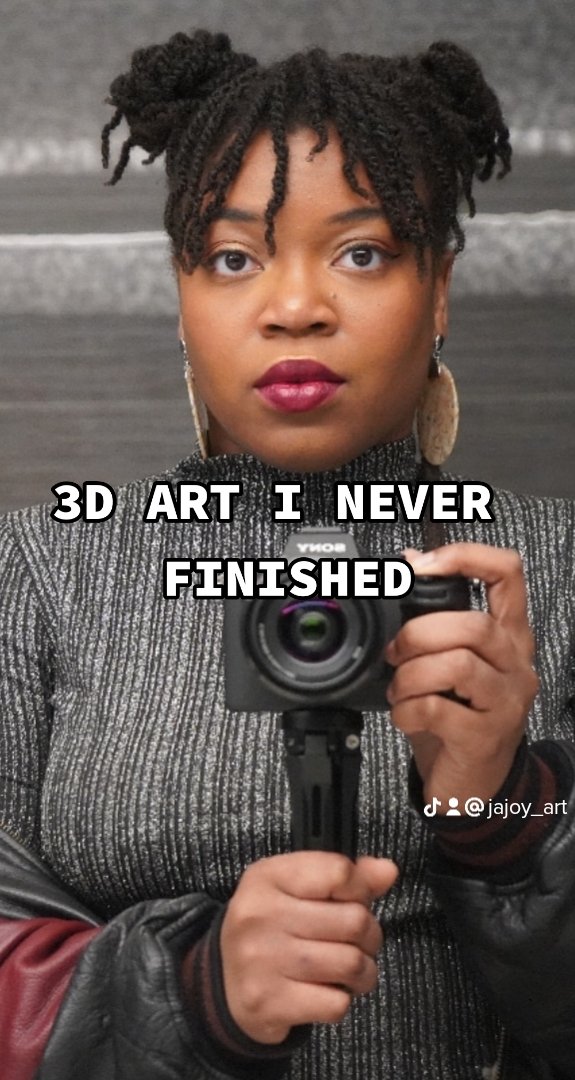 3D Art I never finished and why,
 A thread
.
#blackwomen #art #artist #blackart #blackhistorymonth #bhm #animator #animation #blackanimator #3d #stillalone #rich #3dprinting #3dart #3dartist #blender3d  #blackgirlmagic #blackartist #blackartistsoftiktok  #blackwomenoftiktok