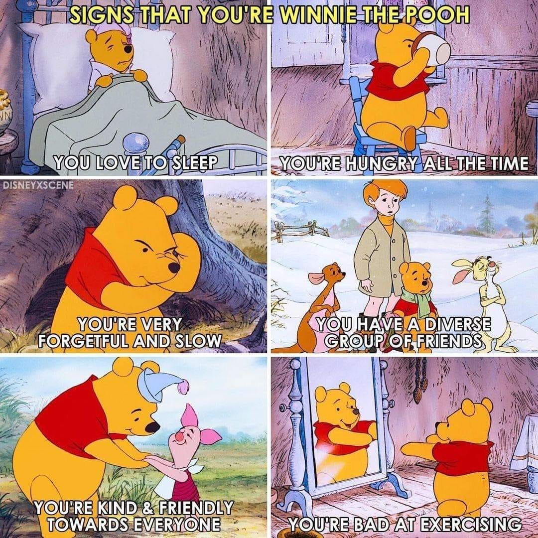Rebranding as Winnie the Pooh 