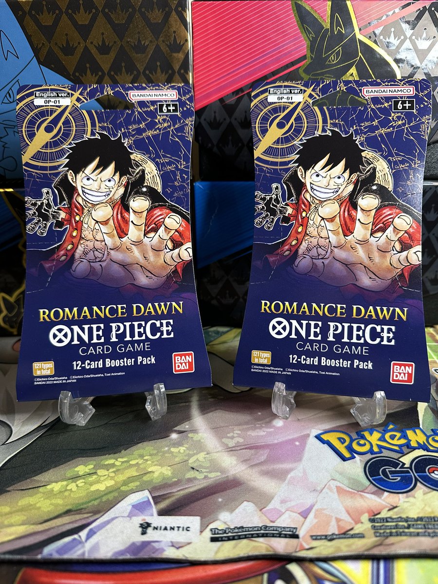 LA_PTCGRestock's tweet photo. 🎂🎈B-day Giveaway🎈🎂

In honor of me turning 30 today and officially being old 😢 let’s do a little giveaway I know these have been hard to find so for your chance to win 2 sealed One Piece boosters just see below👇🏾

-RT
-Follow

Will run sometime next week Good luck! https://t.co/qUccKax8Ly