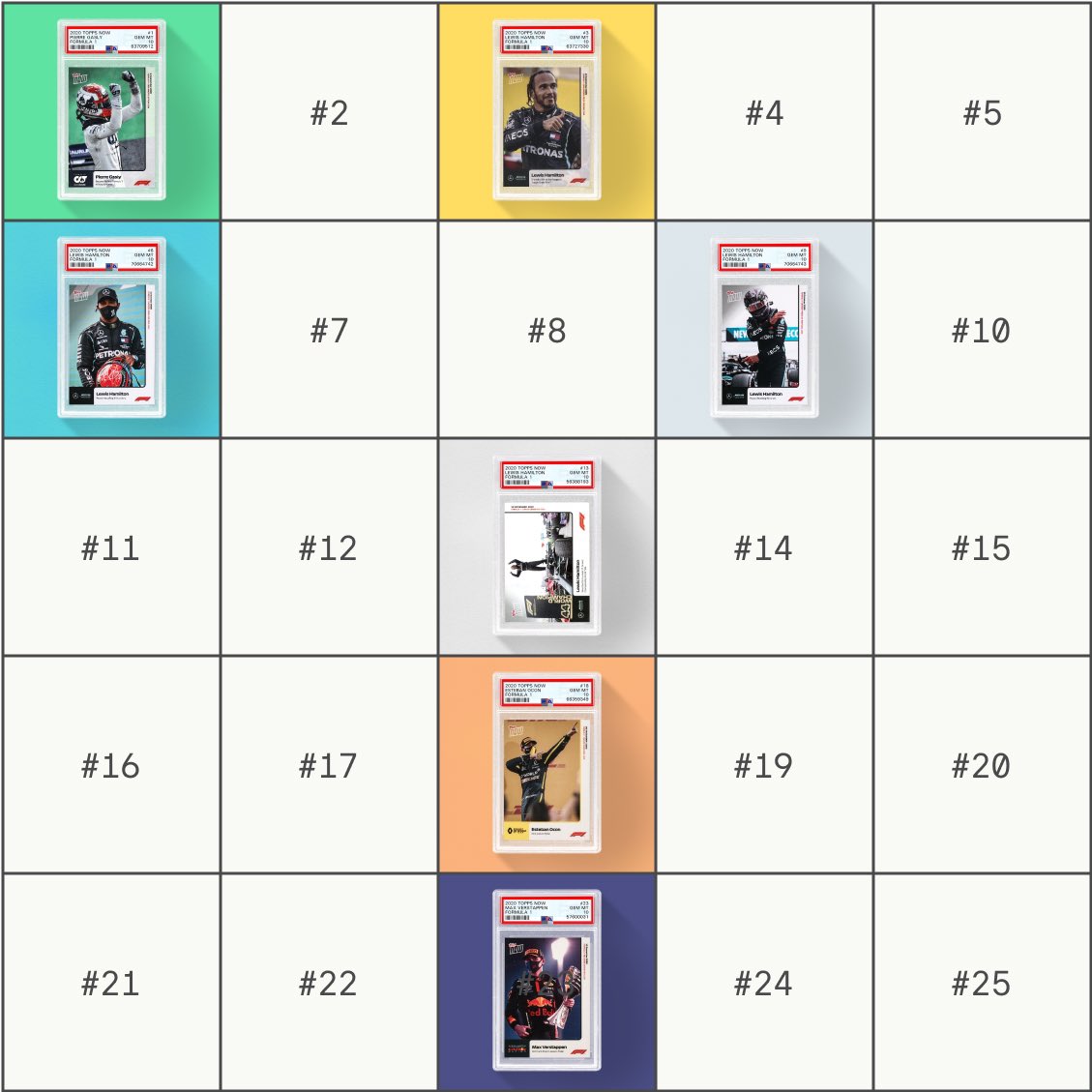 jacksonscowan's tweet photo. #13 in the bag. Strong in the middle column. @PSAcard 

#psacard #toppsnow #setregistry #collectors https://t.co/WLzrqPA2Br