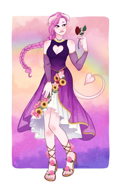I have one commission slot availableeeeif anyone needs art of their dnd/rpg characters! 