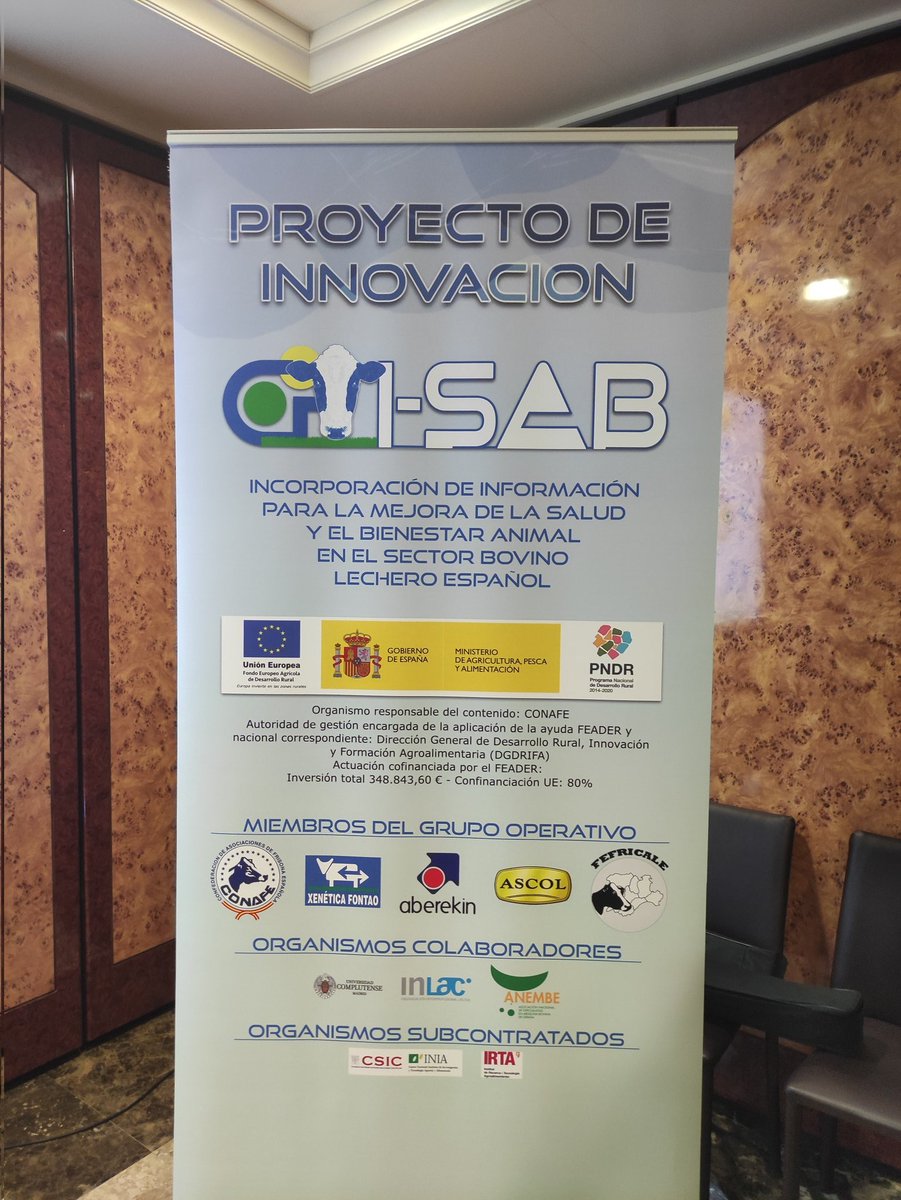 fertej9's tweet photo. Que gran jornada de presentación de resultados del go-isab. Innovación en estado puro, con técnicos, científicos y, sobre todo, ganaderos 100% involucrados en la mejora del sector bovino de leche. Enhorabuena @RevistaFrisona 💪🐄 https://t.co/tChkGJ08rB