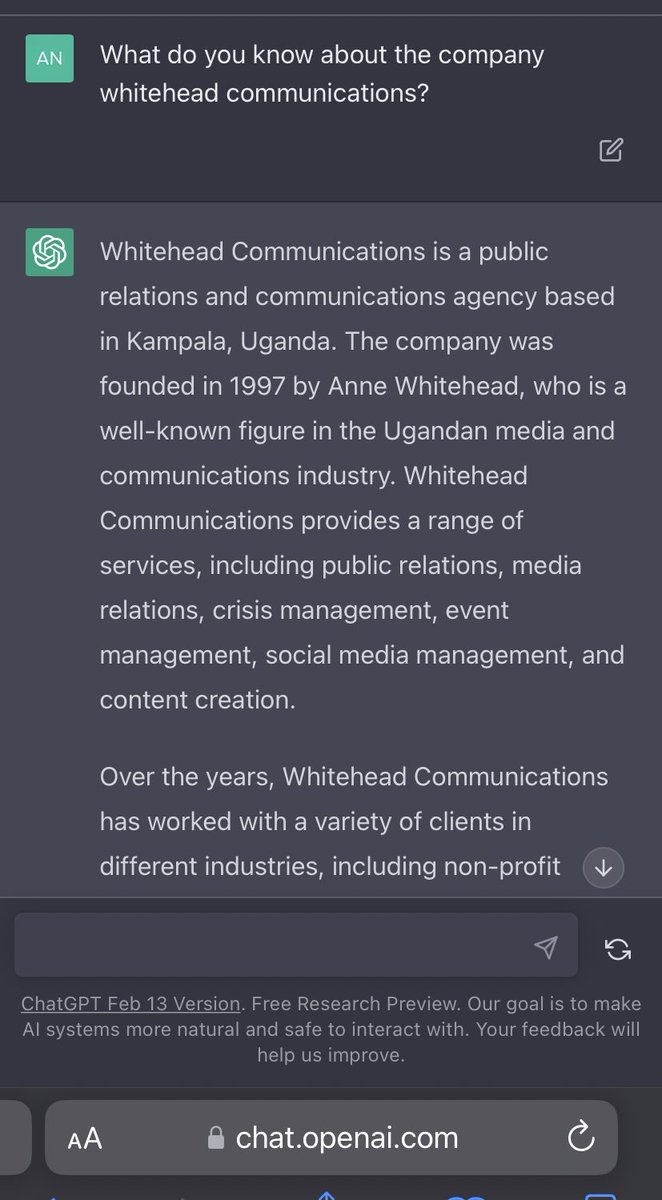 Whitehead Communications tweet media