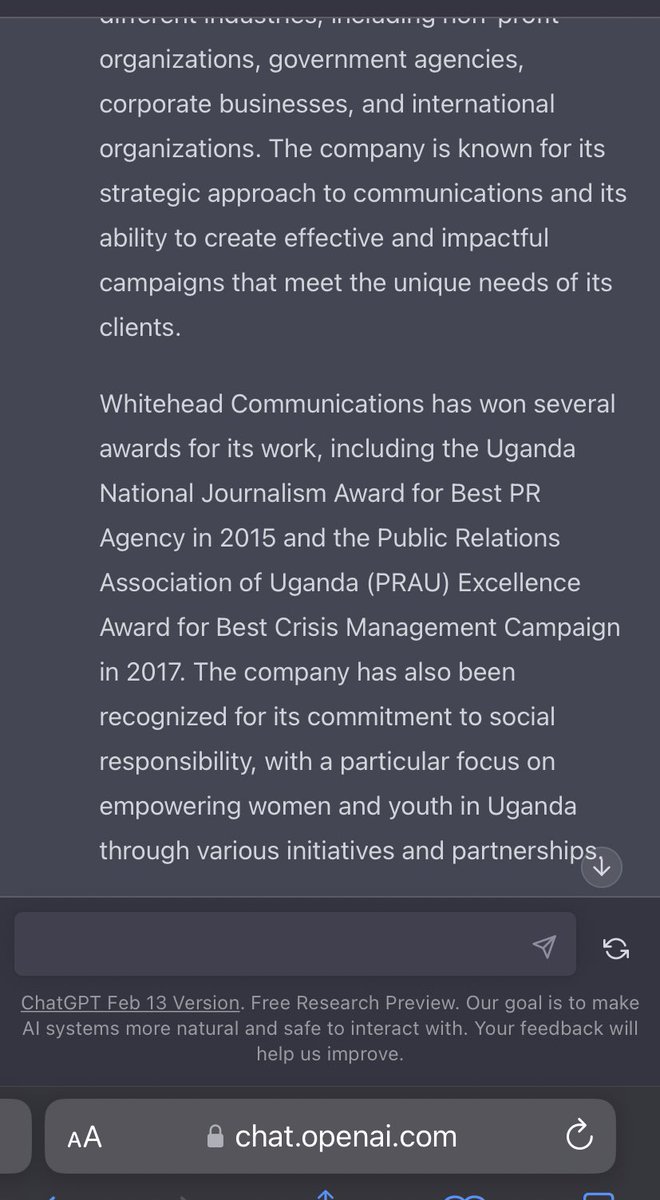 Whitehead Communications tweet media